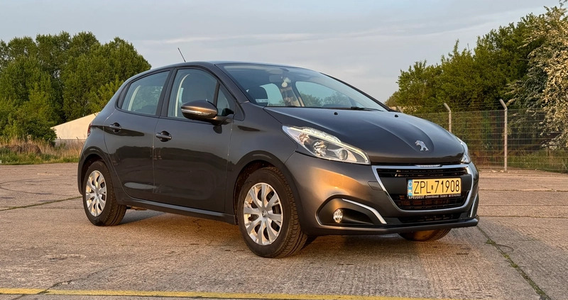 Peugeot 208 cena 39900 przebieg: 51160, rok produkcji 2019 z Szczecin małe 137